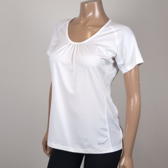3/$20 Eddie Bauer Sport Minerale Performance Tshirt White Athletic Medium Top - Picture 3 of 10